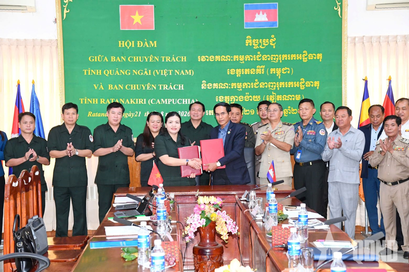 Quảng Ngãi và Ratanakiri tăng cường phối hợp tìm kiếm, quy tập hài cốt liệt sĩ